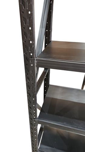 رفوف تخزين مستودعات اسود حمولة 200.كجم