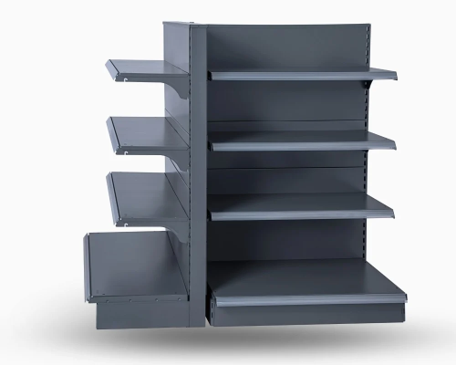 رفوف سوبرماركت جندول رصاصي