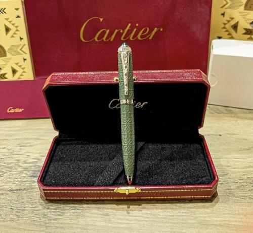 قلم كارتير باشا زيتي منقوش كامل