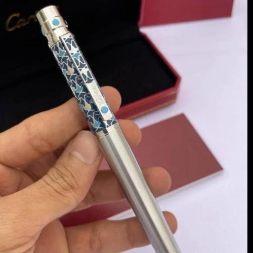 قلم كارتير سانتوس ازرق غطا