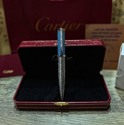 قلم كارتير ازرق دومو D11