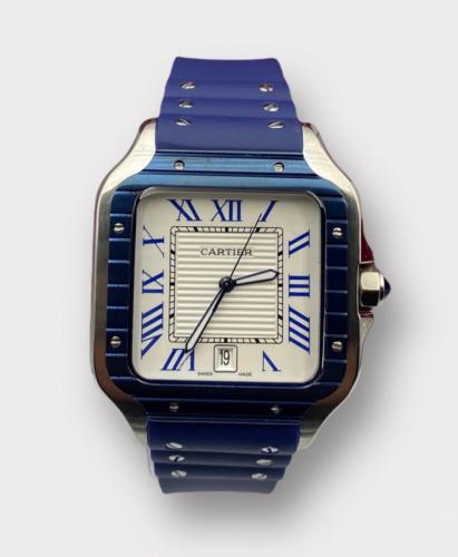 ساعه كارتير سانتوس رجالي ربل كحلي