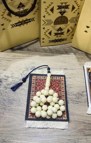 سبحة بكلايت ابيض عاجي كركوشه تفصال