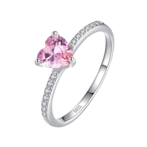 Pink Heart ring