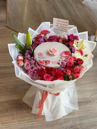 Chocolate bouquet Bostani Rose