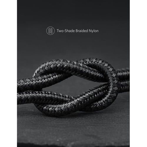 كيبل لشحن هواتف ايفون قماش من أنكر بطول 2 متر بور...