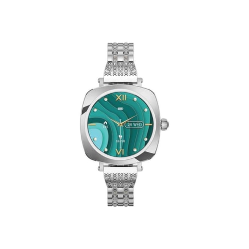 ساعة Green Lion Leyla الذكية للنساء مقاومة للماء -...