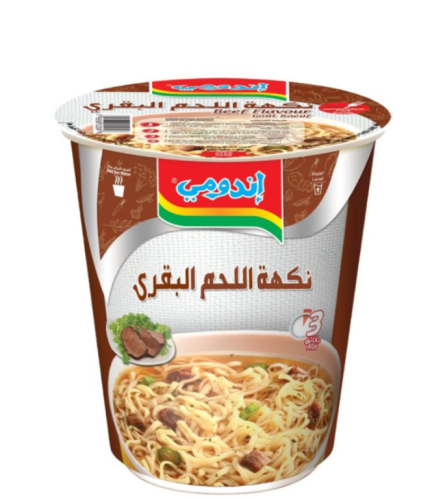 إندومي نودلز كاسات بنكهة الدجاج - للنزيل