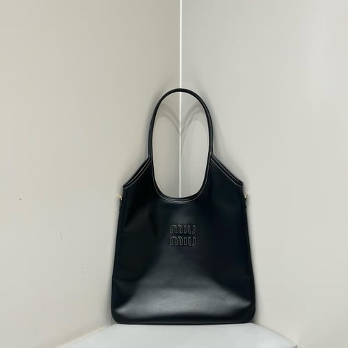 ميو ميو IVY leather bag مقاس 35cm