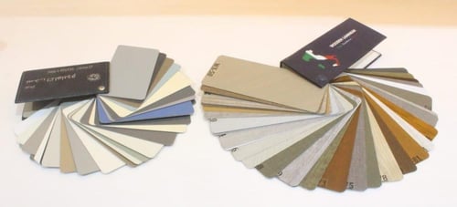 مطبخ المنيوم قطاع خاص مع درف دبل صاج مع سطح رخام ص...