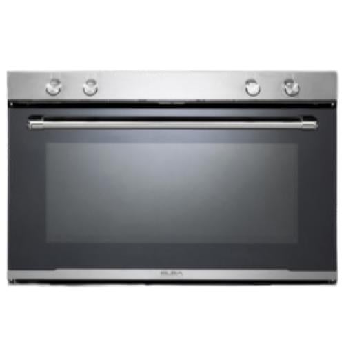 فرن بلت ان غاز ايطالي 90 سم 10 وظيفة 141 لتر البا