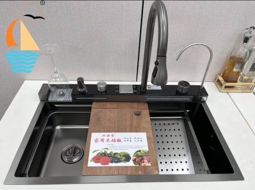 مجلى استانلس ستيل بتقنية النانو 2 شلال