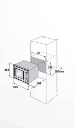 ميكرويف هيونداي بلت ان 30 لتر