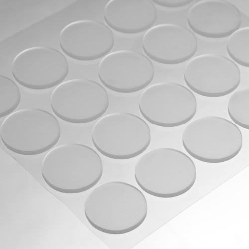 وسادات ممتصة للصدمات من الزجاج الشفاف غير اللاصق،...