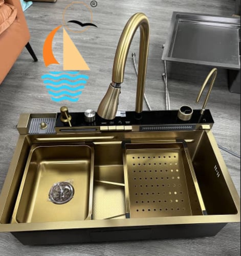 مجلى استانلس ستيل بتقنية النانو 2 شلال