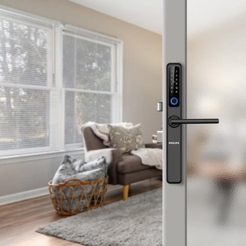 القفل الذكي للباب بالعتلة 6000 series من philips