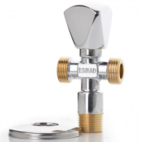 محبس زاويه مخرجين 3/4"*1/2