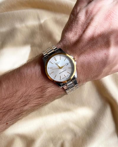 بكج ساعات كاسيو كبلز فضي - ذهبي