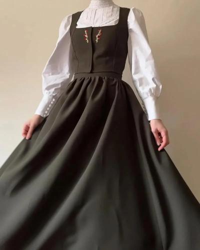 مريول مدرسي بتصميم أنيق