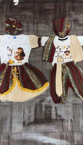 طقم ولادي وبناتي قرقيعان رمضان