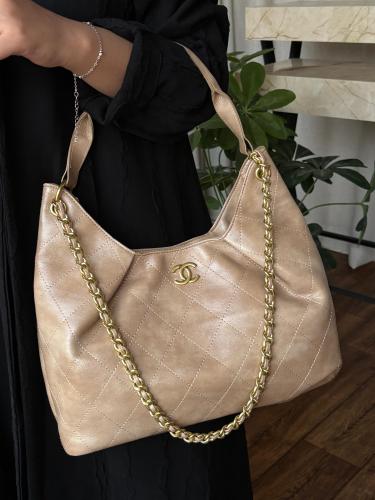 شنطة توت باق شانيل - بيج