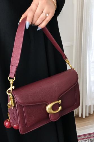 كوتش تابي - عنابي برغندي مطفي