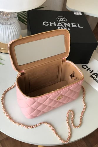 شنطة شانيل مرايا - Pink