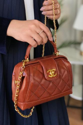 شنطة شانيل - بني جملي