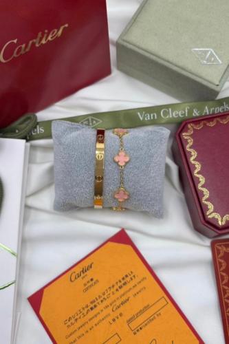 سواره كارتيير + فان كليف وردي mini