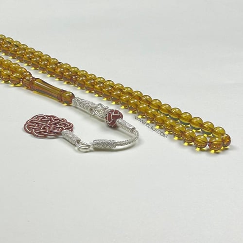 سبحة زعفران - عسلي