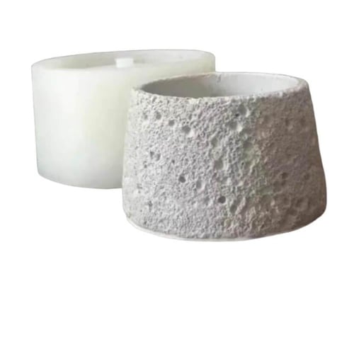 قالب سيليكون وعاء شمع او زراعه