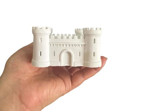 قالب سيليكون قصر علبة بخور او شمع