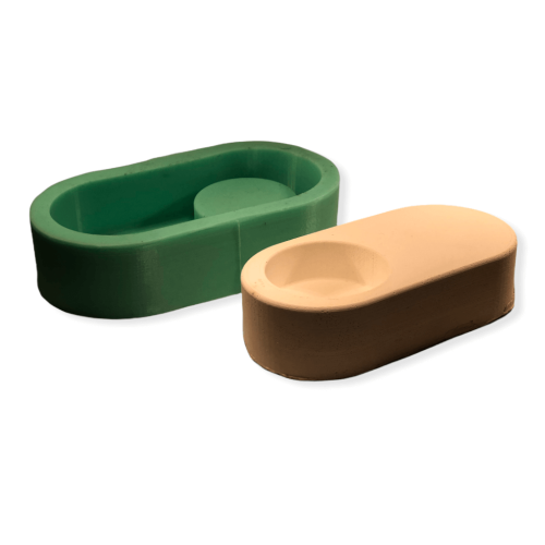 قالب سيليكون مبخرة بيضاوية