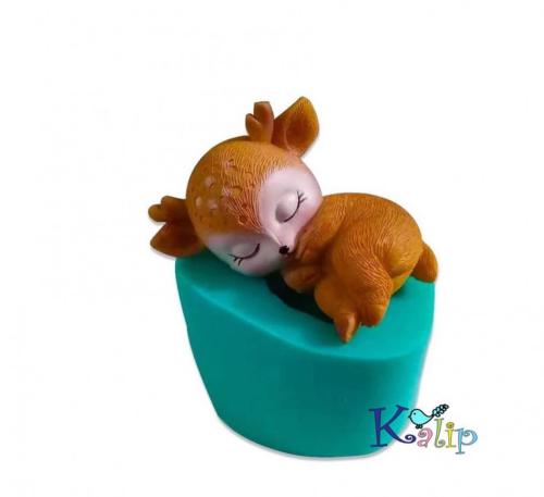 قالب سيليكون غزال لطيف