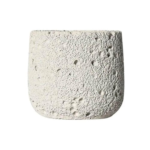 قالب سيليكون مبخرة او شمعدان بنمط حجر بركاني