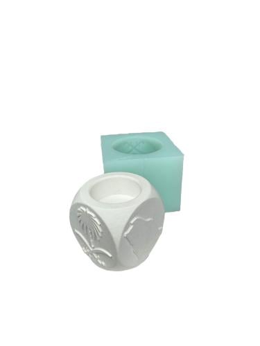 قالب سيليكون مبخرة بخريطة المملكة و سيفين ونخلة