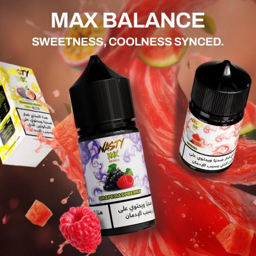 Nasty Max Series Salt-Nic - نكهات ناستي ماكس سولت