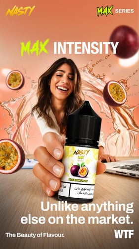Nasty Max Series Salt-Nic - نكهات ناستي ماكس سولت