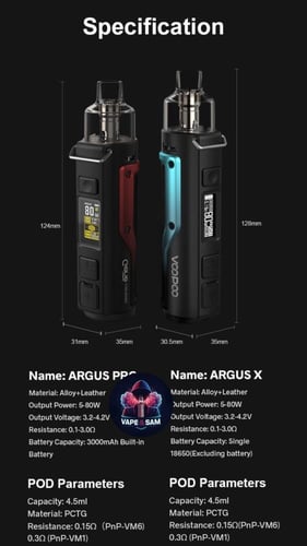 فوبو ارجوس برو - VOOPOO Argus pro