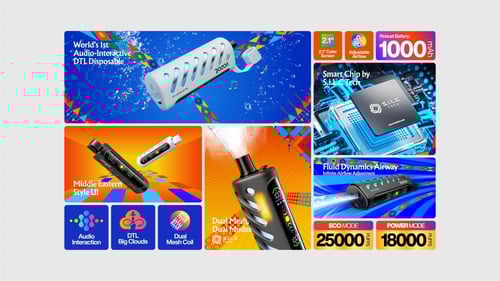 Vozol gear shisha 25K puff