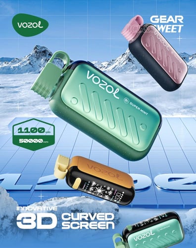 VOZOL GEAR ICE & SWEET 50K puff 50MG - فوزول قير ا...