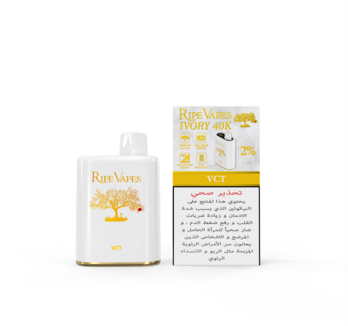 Ripe Vape IVORY 40k puffs 50MG