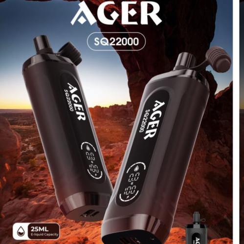 شيشة اجير اس كيو 22000 موشة6MG (AGER SQ 22000 PUFF...