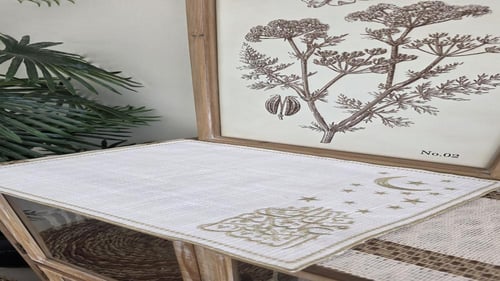 طقم مفرش صحن وملحقاته