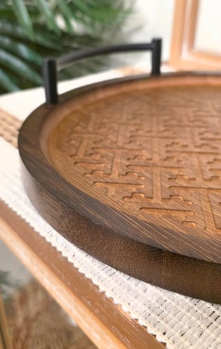 طفرية خشبية بمقاسين