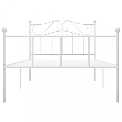 سرير معدني جميل || ابيض مقاس 200سم -200سم