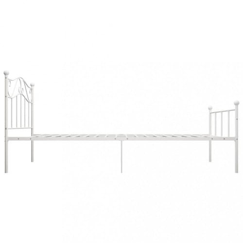 سرير معدني جميل || ابيض مقاس 200سم -200سم