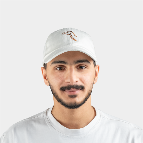 كاب منقية - ابيض