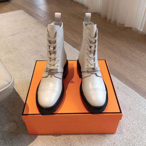 Hermès Leather boots
