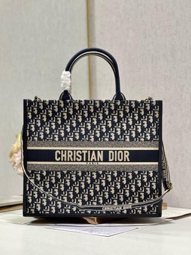 large Dior book tote